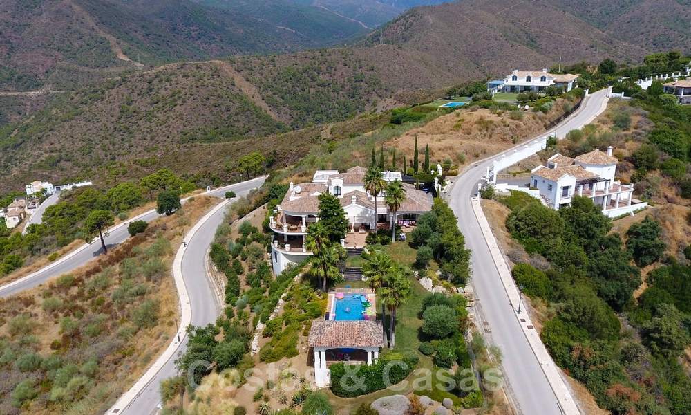 Exclusieve villa te koop, met zeezicht, in een gated resort in Marbella - Benahavis 22388