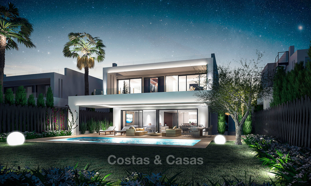 7 nieuwe modern-eigentijdse villa's te koop in een exclusieve urbanisatie, aan de Golden Mile, Marbella 4852