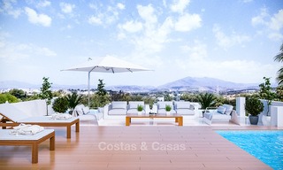 7 nieuwe modern-eigentijdse villa's te koop in een exclusieve urbanisatie, aan de Golden Mile, Marbella 4854 