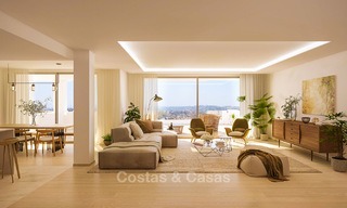 Luxe appartementen te koop in een exclusief complex in Nueva Andalucia - Marbella met panoramisch uitzicht over de golf en zee 4315 