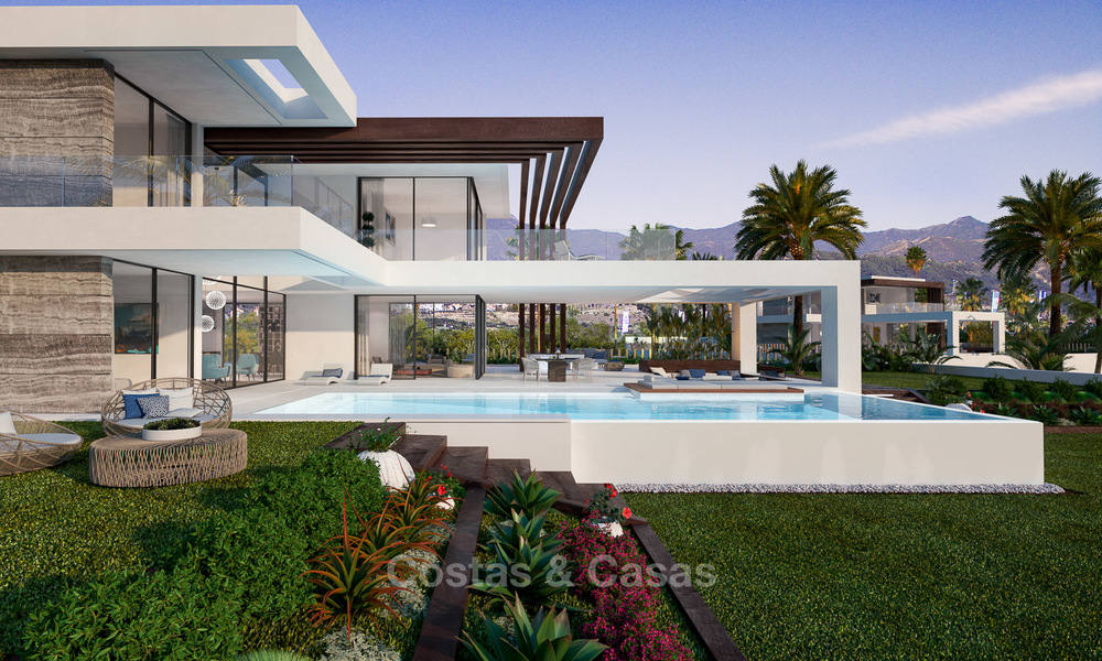 Laatste villa! Prachtige, moderne luxe villa's met zeezicht, te koop in een nieuw complex tussen Marbella en Estepona 4329