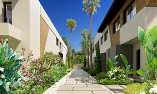 Nieuwe moderne huizen te koop in Nueva Andalucia - Marbella op wandelafstand van Puerto Banus. 4493 