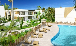 Nieuwe moderne huizen te koop in Nueva Andalucia - Marbella op wandelafstand van Puerto Banus. 4504 