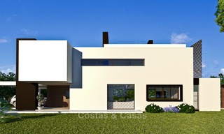 Exclusieve moderne villa's met zeezicht te koop aan de New Golden Mile, tussen Marbella en Estepona 4448 