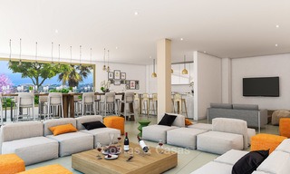 Nieuwe moderne appartementen met een fantastisch uitzicht op zee te koop in Benalmadena, Costa del Sol 4511 