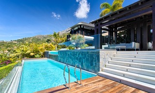 Zeer exclusieve en majestueuze moderne design villa met een prachtig uitzicht op zee te koop, Golden Mile, Marbella 4528 