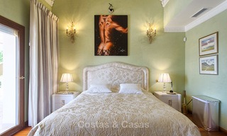 High-end klassieke stijl luxe villa met uitzicht op zee te koop op de Golden Mile, Marbella 4605 