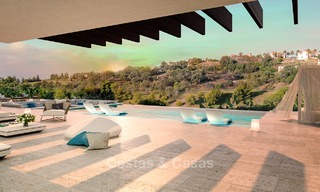 Luxueuze moderne villa te koop, eerstelijn golf in Benahavis, Marbella 4678 