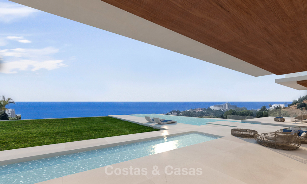Luxueuze moderne villa met panoramisch zeezicht te koop in Benahavis, Marbella 4718