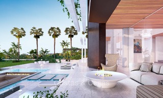 Twee nieuwbouw luxueuze, modern-eigentijdse villa’s te koop voor de prijs van één, Nueva Andalucia, Marbella 4734 