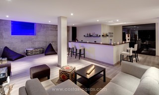 Spectaculaire moderne luxe villa met panoramisch zeezicht te koop, frontline golf, Benahavis - Marbella 4769 