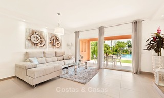 Stijlvol gerenoveerde schakelvilla´s te koop, Andalusische stijl, met uitzicht op zee, instapklaar, Benahavis, Marbella 6145 