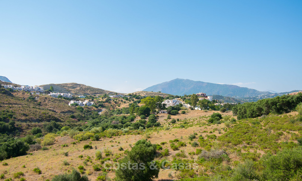 Stijlvol gerenoveerde schakelvilla´s te koop, Andalusische stijl, met uitzicht op zee, instapklaar, Benahavis, Marbella 5972