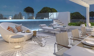 Moderne luxe appartementen te koop in een nieuwbouwproject met spectaculair zeezicht in Benahavis, Marbella 4843 
