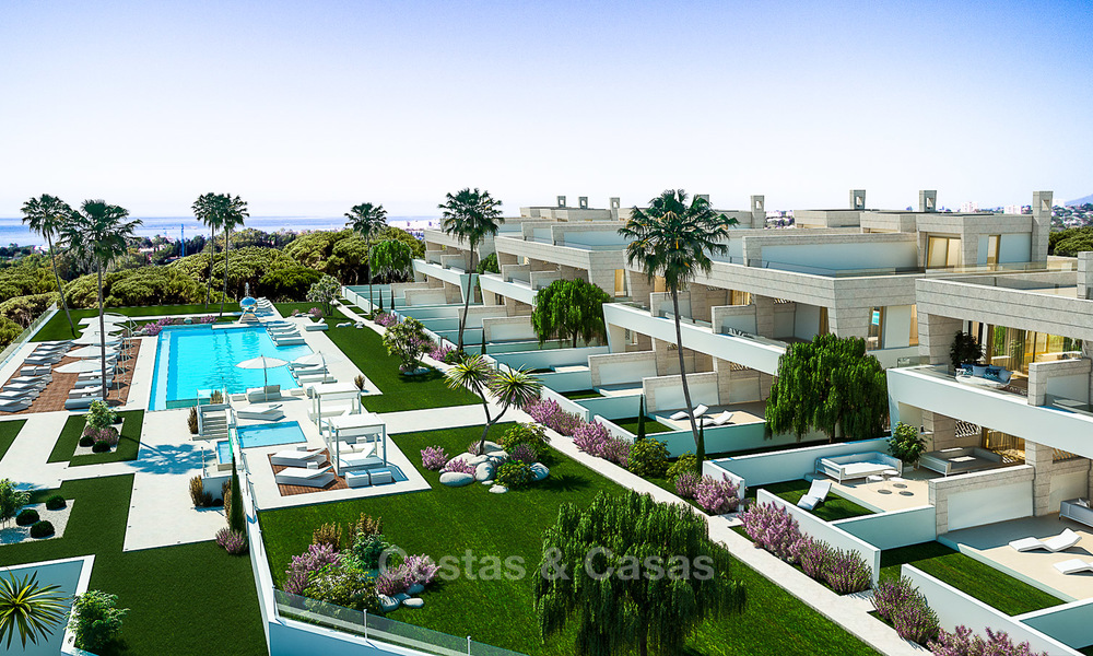 Moderne, avantgardistische luxe appartementen en penthouses te koop aan de Golden Mile, Marbella 4974