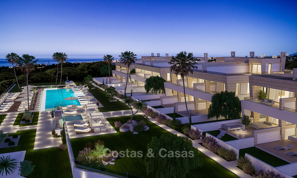 Moderne, avantgardistische luxe appartementen en penthouses te koop aan de Golden Mile, Marbella 4978