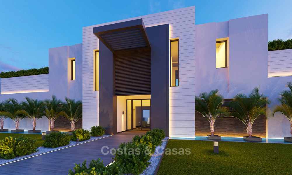Exclusieve nieuwe luxe appartementen te koop, modern design en met uitzicht op zee, in Benahavis - Marbella 5099