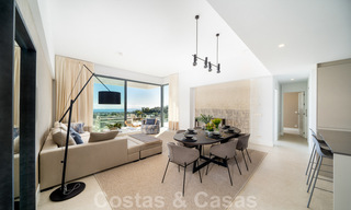 Exclusieve nieuwe luxe appartementen te koop, modern design en met uitzicht op zee, in Benahavis - Marbella 35217 