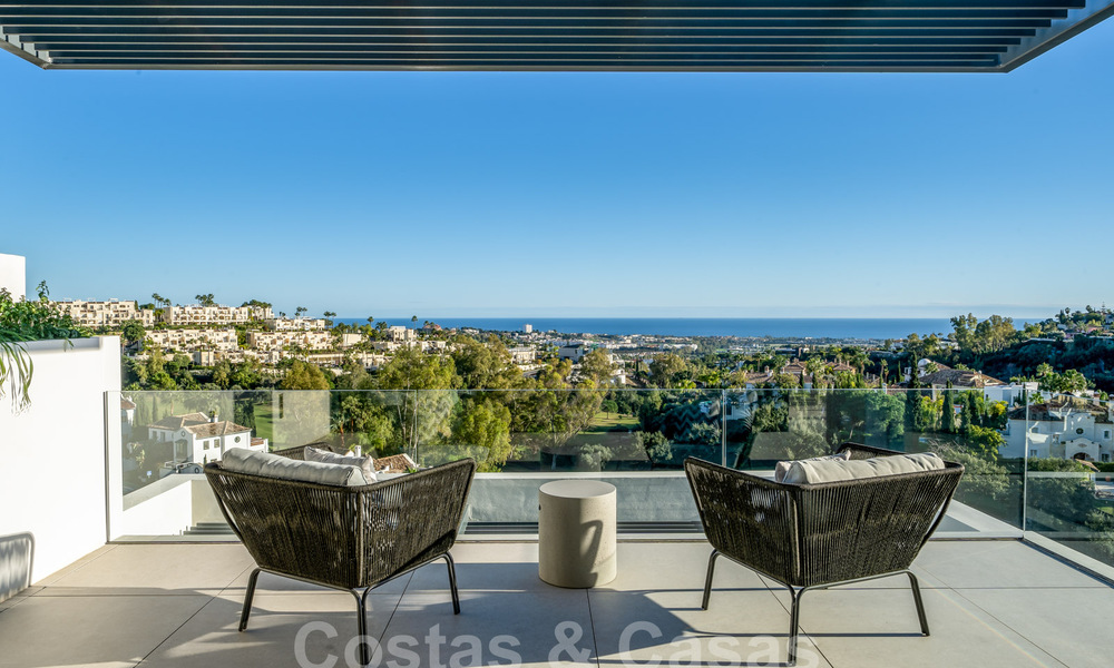 Exclusieve nieuwe luxe appartementen te koop, modern design en met uitzicht op zee, in Benahavis - Marbella 35229