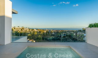 Exclusieve nieuwe luxe appartementen te koop, modern design en met uitzicht op zee, in Benahavis - Marbella 35237 