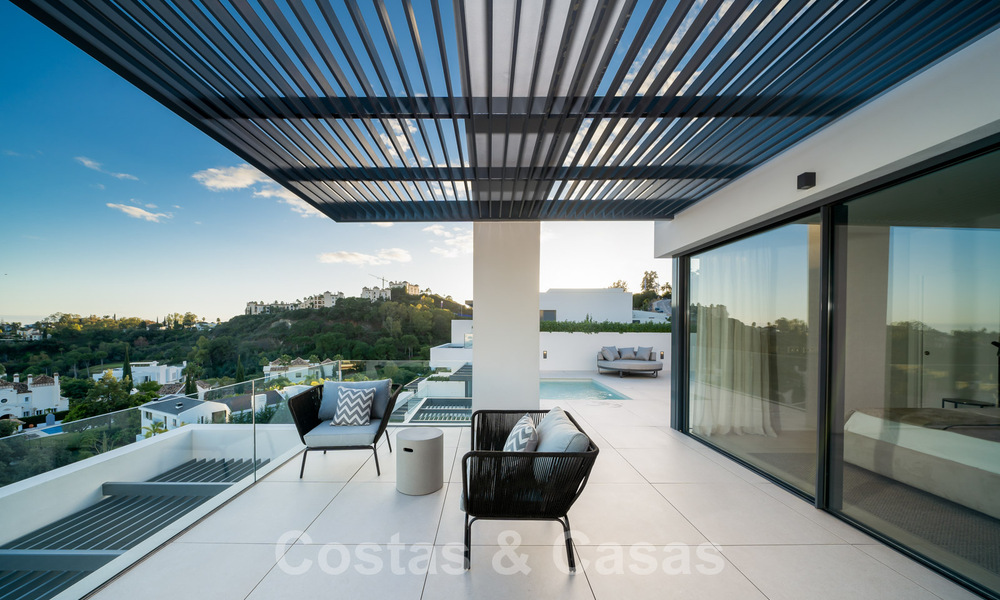 Exclusieve nieuwe luxe appartementen te koop, modern design en met uitzicht op zee, in Benahavis - Marbella 35238