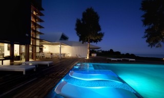 Moderne, minimalistische designer villa te koop, met spectaculair zeezicht, Benalmadena, Costa del Sol 5154 