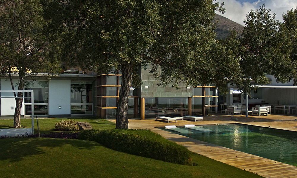 Moderne, minimalistische designer villa te koop, met spectaculair zeezicht, Benalmadena, Costa del Sol 5136