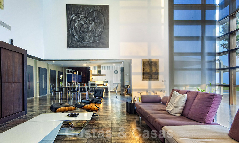 Moderne, minimalistische designer villa te koop, met spectaculair zeezicht, Benalmadena, Costa del Sol 38508