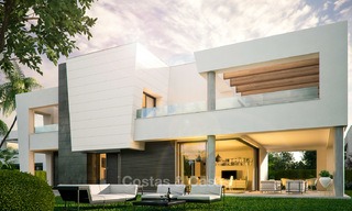 Instapklaar. Laatste villa! Aantrekkelijke luxe strandvilla's te koop, moderne stijl, San Pedro, Marbella 5615 