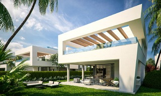 Instapklaar. Laatste villa! Aantrekkelijke luxe strandvilla's te koop, moderne stijl, San Pedro, Marbella 5616 