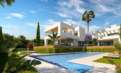 Aantrekkelijke luxe strandvilla's te koop, moderne stijl, San Pedro, Marbella 5625