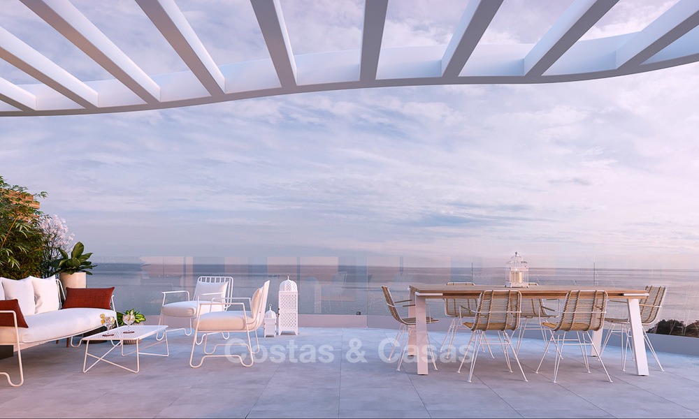 Moderne nieuwe luxe appartementen met panoramisch zeezicht te koop, Fuengirola, Costa del Sol 5669