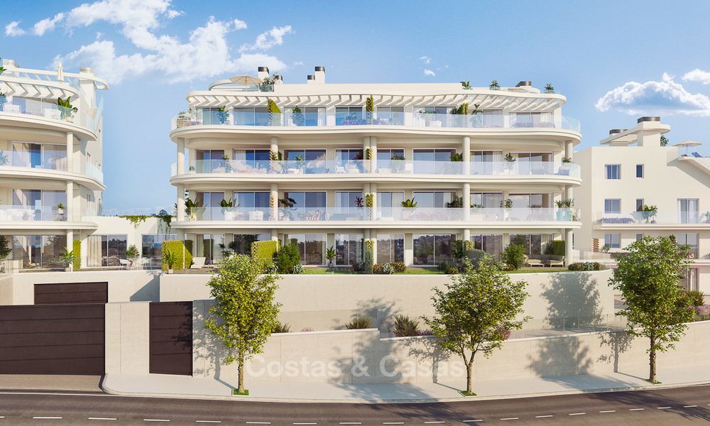 Moderne nieuwe luxe appartementen met panoramisch zeezicht te koop, Fuengirola, Costa del Sol 5672