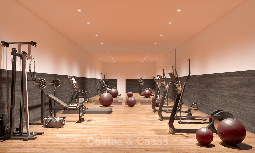 Moderne nieuwe luxe appartementen met panoramisch zeezicht te koop, Fuengirola, Costa del Sol 5676