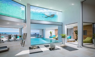Nieuwe en exclusieve avant-garde appartementen te koop, met panoramisch zeezicht, Benalmadena, Costa del Sol 5749 
