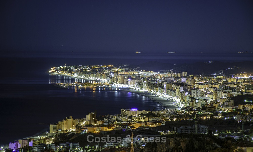 Nieuwe en exclusieve avant-garde appartementen te koop, met panoramisch zeezicht, Benalmadena, Costa del Sol 12379