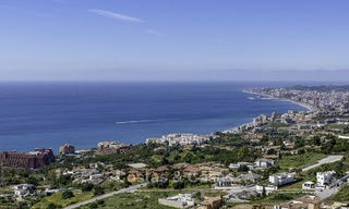 Nieuwe en exclusieve avant-garde appartementen te koop, met panoramisch zeezicht, Benalmadena, Costa del Sol 12384 
