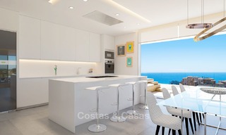 Zonnige en moderne luxe appartementen te koop, met onbelemmerd uitzicht op zee, Fuengirola, Costa del Sol 5837 