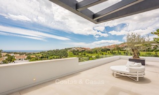 Spectaculaire high-end luxe villa te koop, instapklaar, met panoramisch uitzicht op zee, golf en bergen, Benahavis - Marbella 5864 