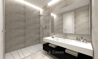 Moderne luxe appartementen te koop, in een exclusief complex met privé lagune, Casares, Costa del Sol 5921 