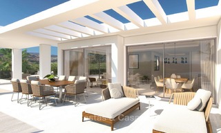 Moderne luxe appartementen te koop, in een exclusief complex met privé lagune, Casares, Costa del Sol 5927 