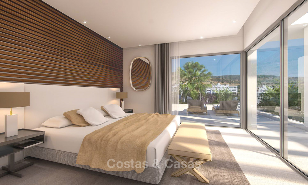 Moderne luxe appartementen te koop, in een exclusief complex met privé lagune, Casares, Costa del Sol 5932
