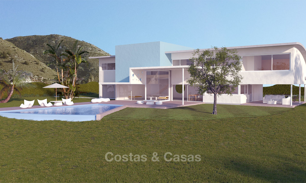 Unieke en exclusieve avant-garde villa te koop, met panoramisch zeezicht, Benalmadena, Costa del Sol 6091