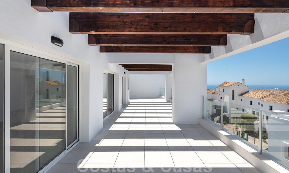 Aantrekkelijke nieuwe appartementen met een prachtig uitzicht op zee te koop, Marbella. Opgeleverd! 29171
