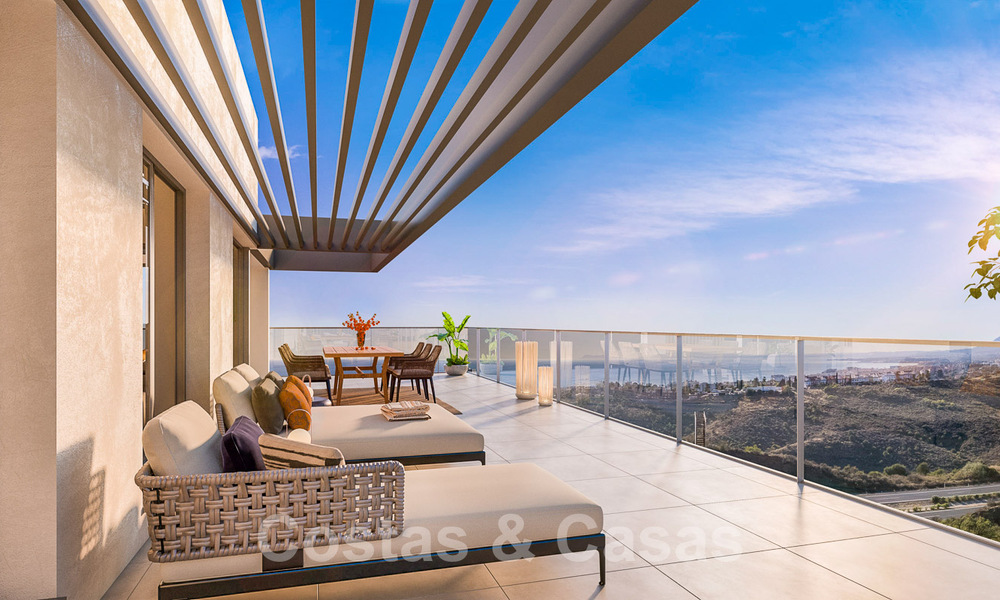 Nieuwe passiefbouw appartementen in een 5-sterren boutique resort te koop in Marbella met schitterend zeezicht 51383