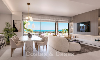 Nieuwe passiefbouw appartementen in een 5-sterren boutique resort te koop in Marbella met schitterend zeezicht 51400 