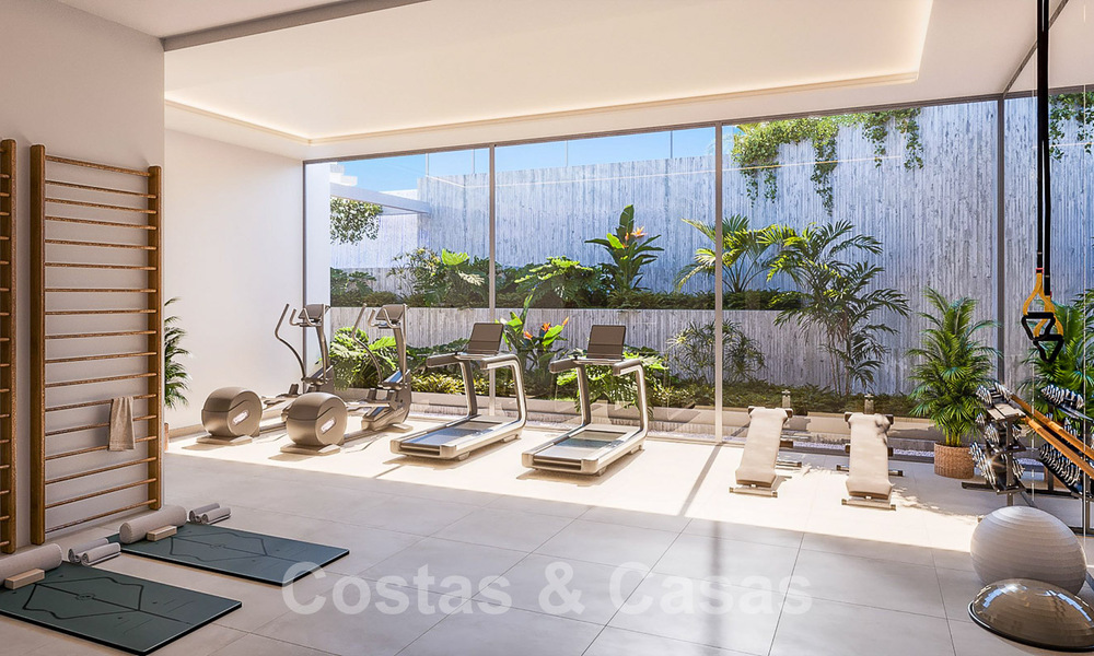 Nieuwe passiefbouw appartementen in een 5-sterren boutique resort te koop in Marbella met schitterend zeezicht 51401