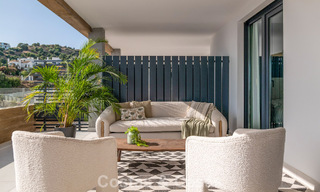 Nieuwe appartementen in een 5-sterren boutique resort te koop in Marbella met schitterend zeezicht 802786 