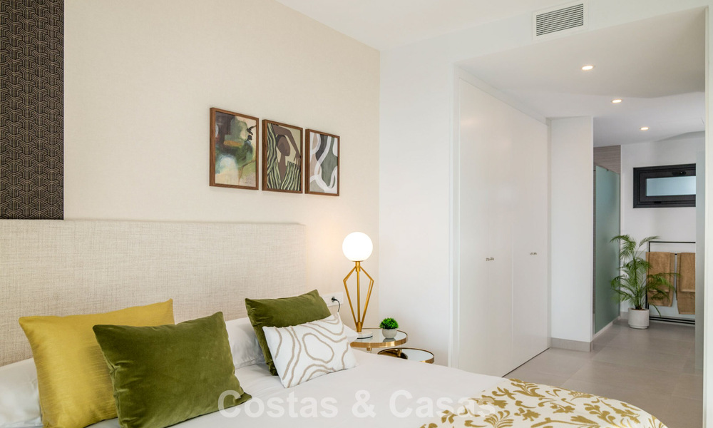 Nieuwe appartementen in een 5-sterren boutique resort te koop in Marbella met schitterend zeezicht 802792