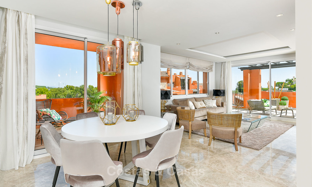 Charmante nieuwe appartementen in Andalusische stijl te koop, Golf Valley, Nueva Andalucia, Marbella 6212